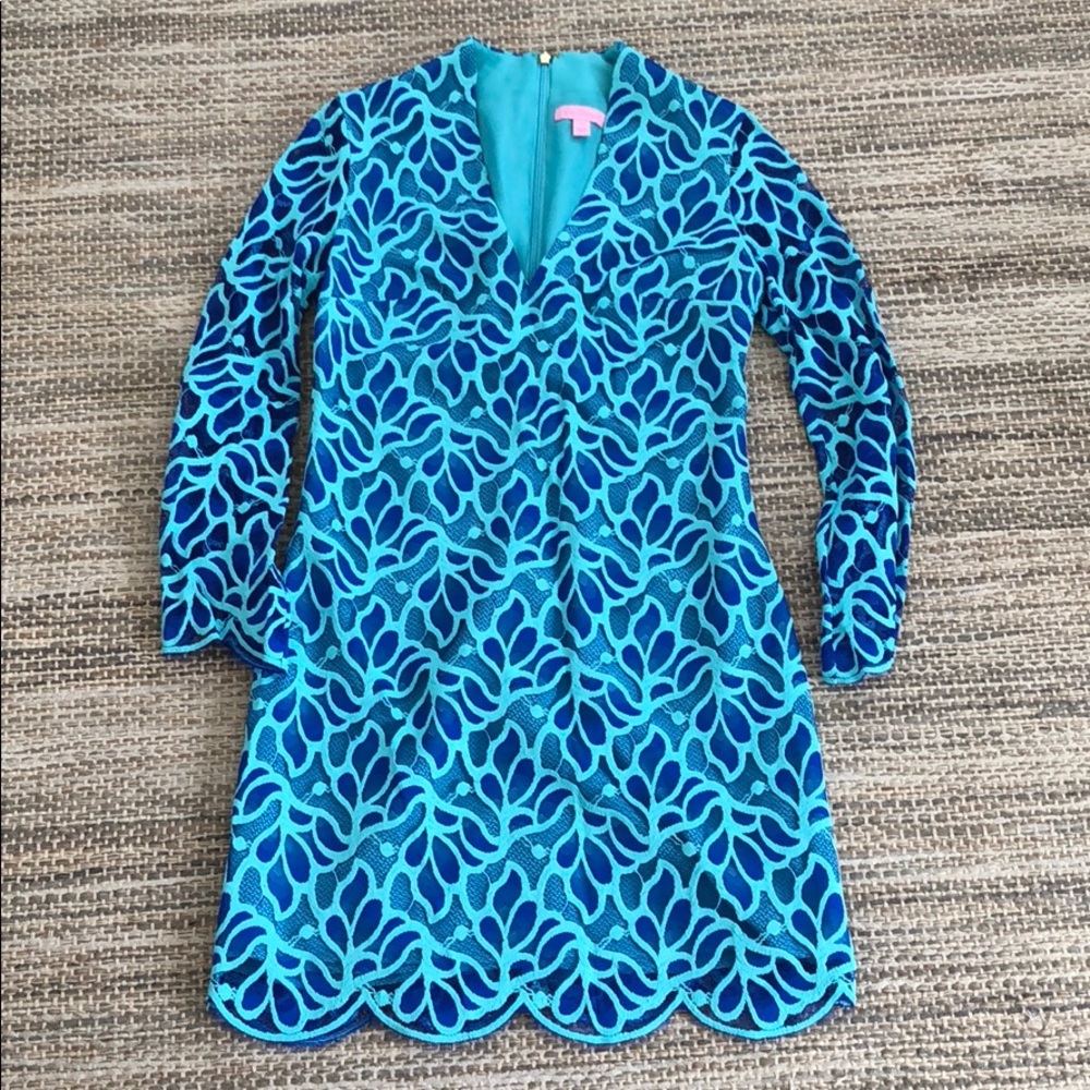 Lilly Pulitzer lace dress